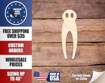 Unfinished Wood Fresno Nightcrawler Shape - Craft - tot 36"