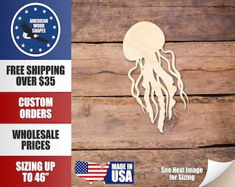 Medusa di legno non finito Sagoma di medusa di medusa - Craft- fino a 24 "fai da te