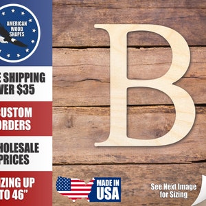Unfinished Wood Beta Silhouette - Craft- up to 24" DIY