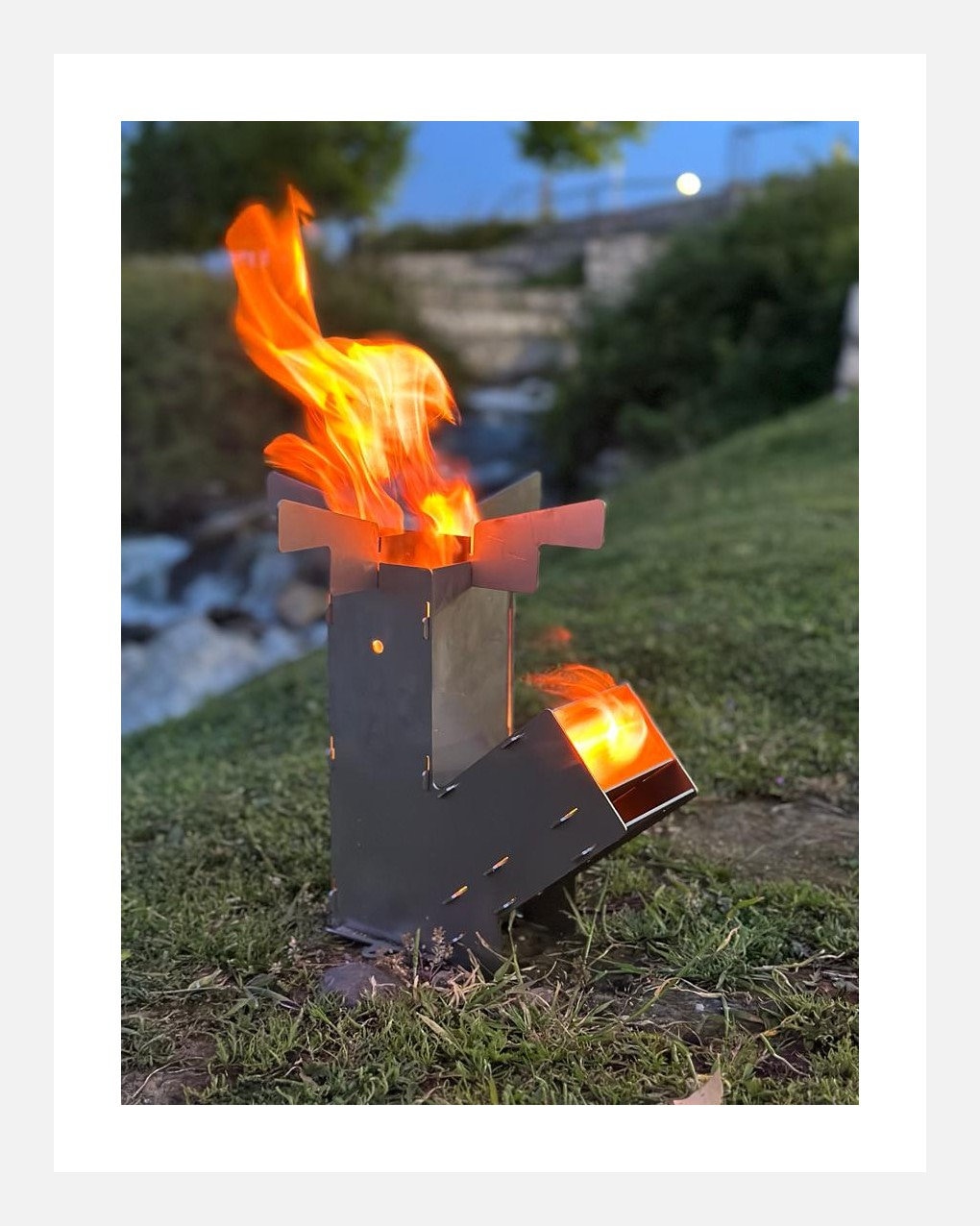 Rocket Stove Firepit Emergency Stove Wood Stove Fire Pit - Etsy