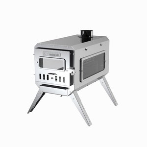 Alaska House Style Wood Stove,Wood Burning Stove,Caravan Mini Stove,Camping Stove, Camp Tent Stove, Tiny House Stove,Marina Grill Stove