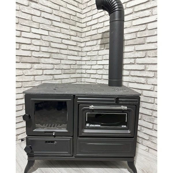 Cast Iron Outdoor Wood Stove Etsy