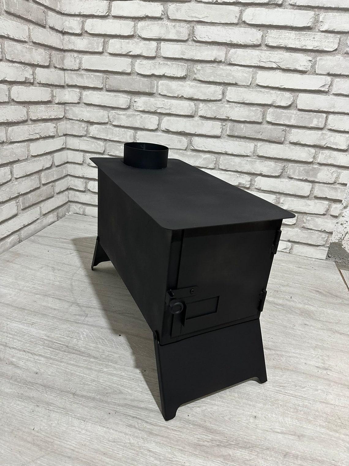 Wood Burning Stove Mini Wood Stove Heavy Duty Mini Stove Etsy