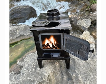 Tiny Wood Burning Stove, Tiny House, Caravan Stove,Camp Stove,Boat Stove