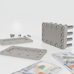 Money package, original gift, note box, 3D printing, unique gift, funny package
