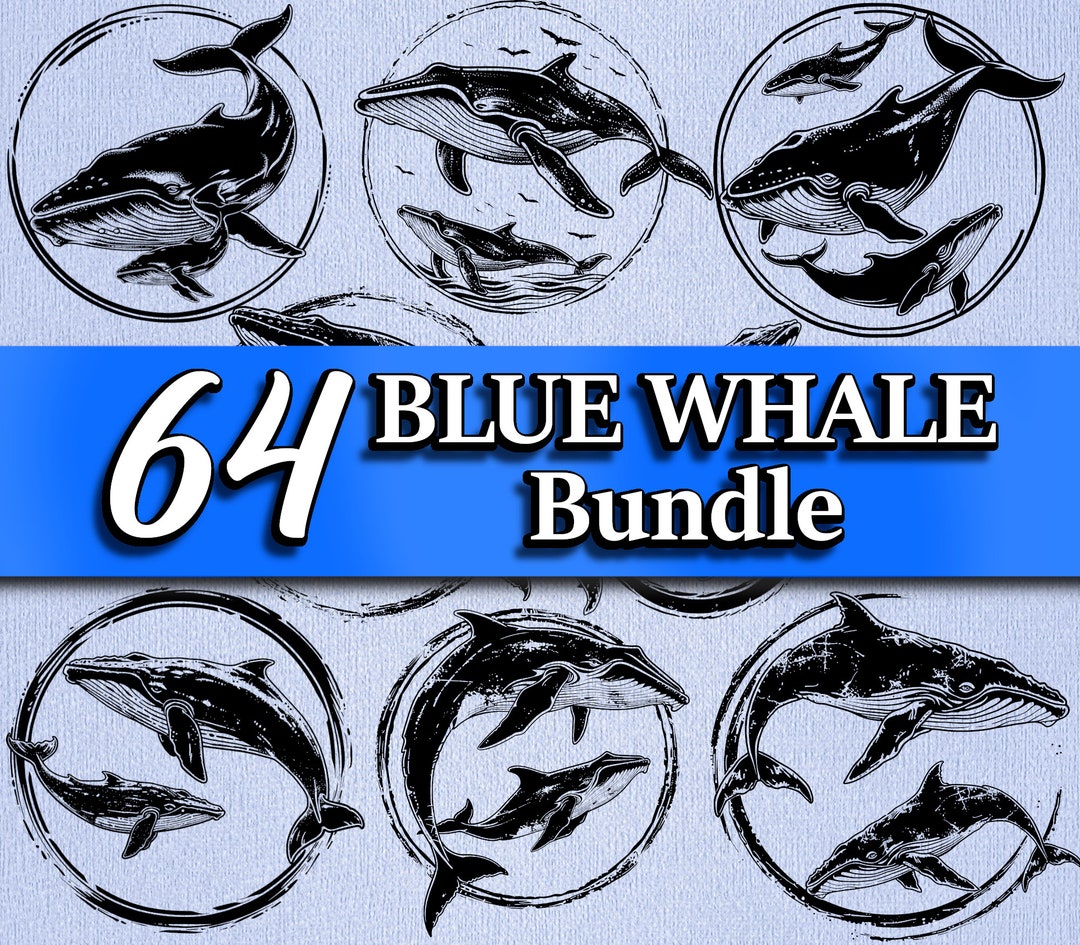 Whale Svg Bundle Blue Whale Laser Engraving Ocean Theme Tattoo Whale Whale Svg Bundle Blue Whale Laser Engraving Ocean Theme Tattoo Whale