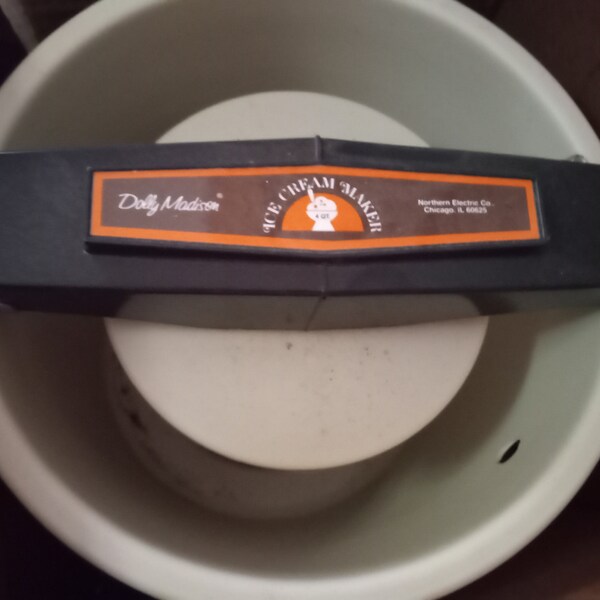 Ice Cream Maker Etsy