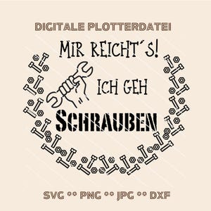 Fichier plotter J'en ai assez, je vais foutre en l'air Cadeau homme DIY Modèle plotter panneau de garage à télécharger Parfait pour Cricut et Silhouette