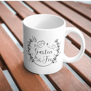 Plotterdatei Garten Fee SVG – Gießkanne Plottervorlage – DIY Garten-Deko für Cricut und Silhouette – Naturmotiv Schneidevorlage Blumen