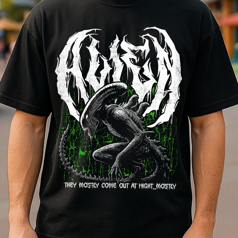Xenomorph Shirt Metal - Etsy