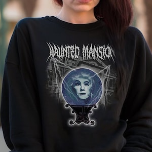 Haunted Mansion Sweatshirt, Disney Metal Sweatshirt, Disney Goth, Disney World Sweatshirt, Disneyland Sweatshirt, Disney Gift