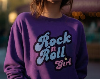 Rock n Roll Girl Sweater, Darla Finding Nemo Sweater, Darla Swearer, Disney villain, Disney Cosplay, Disney World Shirt, Disneyland Shirt