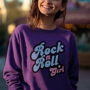 Rock n Roll Mädchen Pullover, Darla Finding Nemo Pullover, Darla Swearer, Disney Bösewicht, Disney Cosplay, Disney World Shirt, Disneyland Shirt