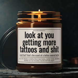 Funny Tattoo Lover Gifts for Men Women Tattoo Artist Gift for Christmas Birthday Thank You Gift Funny New Tattoo Shop Decor Gifts Him Her