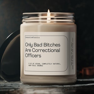 Correctional Officer Gifts, Corrections Officer Gifts, Gift for Corrections, Prison Guard Gifts, Funny Corrections Officer Candle,Guard Gift