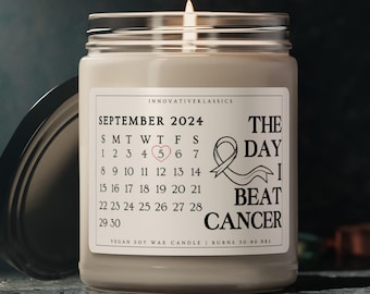 Personalized Cancer Gifts, Cancer Survivor Gifts, Cancer Free Gift, The Year I Beat Cancer, Custom Cancer Gifts,Cancer Free Custom Date Gift