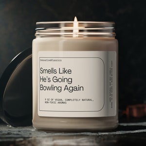 Smells Like He&#39;s Going Bowling Again, Custom Bowling Gifts, Personalized Bowling Gift, Funny Bowling Gift, Bowling Gifts for Men for Women