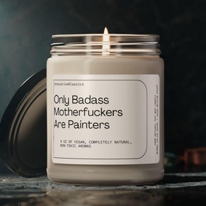 Funny Gift for Painter Christmas Birthday Gift Painting Contractor Gift Professional Residential House Building Interior Painter Candle Gift