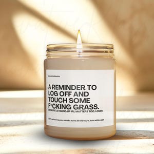 Funny Gaming Gifts for Men Him Video Game Boyfriend Husband Christmas Birthday Gift Funny Gamer Decor Video Game Rage Candle for Teenage Boy