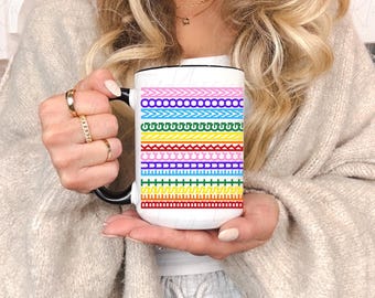 Funny Mother's Day Mug Hidden Message Coffee Mug Gifts for Mama Best F*cking Mom Mug Gift for Wife from Husband Sarcastic Rude Snarky Gifts