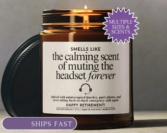 Funny Retired Dispatcher Gifts Retiring 911 Dispatch Gag Gift Emergency Operator Coworker Retirement Leaving Party Candle Keepsake Farewell