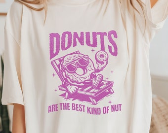 Donut Day Shirt Retro Donut TShirt Donut Lover Gifts Funny Donut Tee Cute Doughnut Day Vintage Retro Foodie Shirt Gift for Foodie TShirt Yum