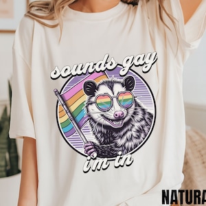 Sounds Gay I'm In T-Shirt Funny Rainbow Pride Shirt T-Shirt Sounds Gay I'm In T-Shirt Funny Rainbow Pride Shirt T-Shirt