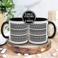 Funny Hidden Swear Message Mug Gift for Best Friend Coworker Manager Fuck This Shit Sweary Mug Office Humor Retirement Gift for Men Women