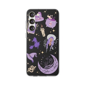 Halloween Witchy Phone Case, Samsung Phone Case Halloween, Spooky iPhone Case, Mystical Witchy Phone Case, Witch Pattern Phone Case, Samsung image 6