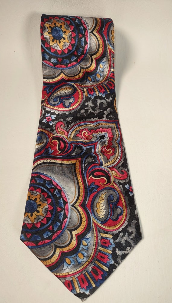 Vintage Surrey Psychedelic Mens necktie