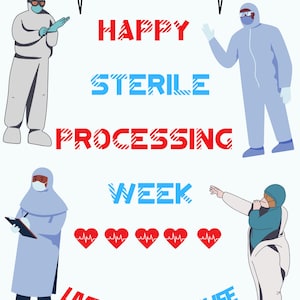 Sterile Processing Tech Week Digital Print | SPD Appreciation| Sterile Processing Appreciation | SPD Week Art Download | SPD Celebration