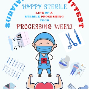 SPD Tech Sterile Processing Tech Week Digital Print Download Sterile Processing Appreciation Week SPD Week