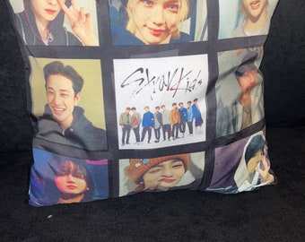 Photo Pillowcase/ 9 photo panels/ Customized for your own personal use. Memorial, personal, decorative pillowcase.