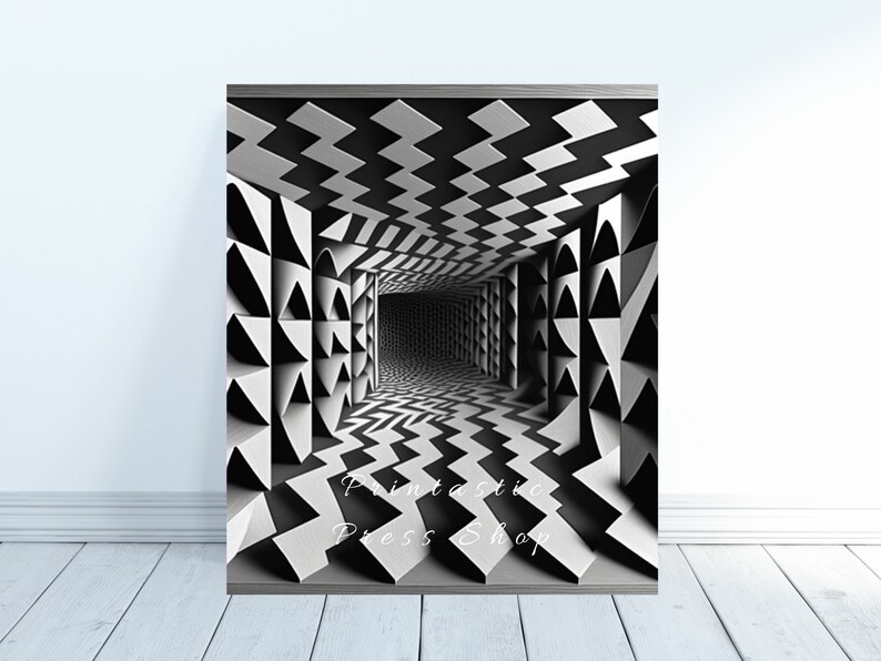 20 Optical Illusions: Twisted Images Magical Psychedelic - Etsy