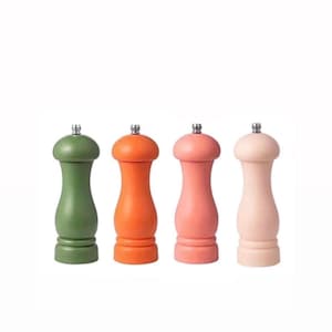 Molinillos de sal y pimienta de colores