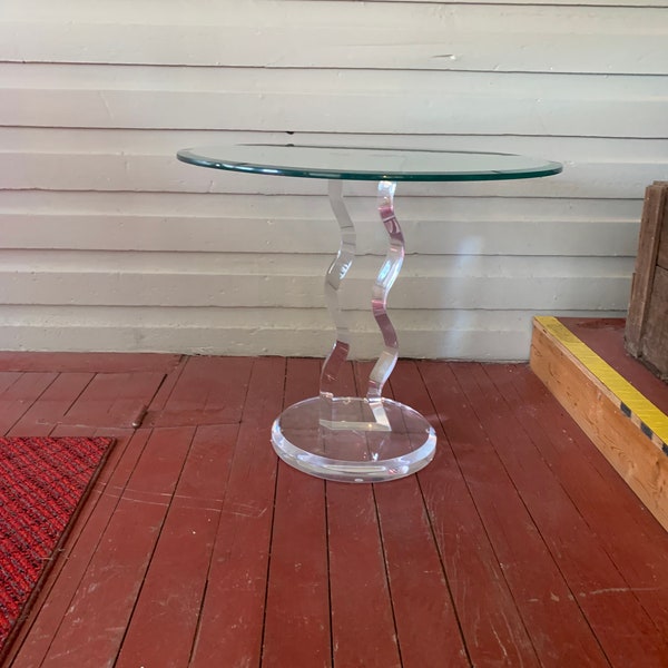 Modern End Table Etsy