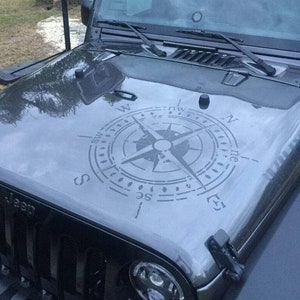 Jeep Compass Hood Decal 