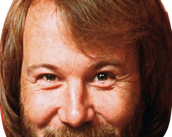 Benny Andersson Celebrity Face Mask - Eurovision Face Masks - Celebrity Party Face Masks - Fancy Dress Party - Fancy Dress Masks