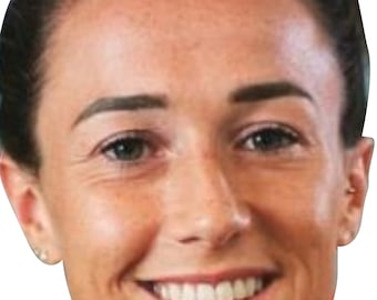 Lucy Bronze England Women's Football Lionesses Face Masks Costumes - England Football - Lionesses Face Masks - Women's World Cup 2023