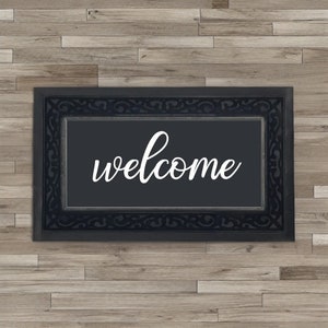 Premium Heavy Duty Personalised Door Mat  - Any Image Text And Personalisation - Fully Custom - 45cm x 75cm Extra Large - Welcome Mat Home