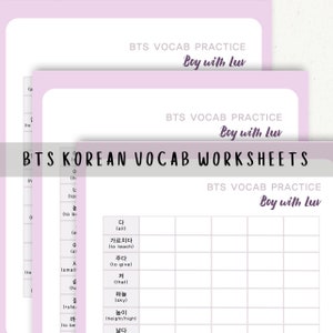 Butter lyrics (BTS) worksheet