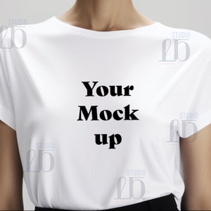 Elevated Mockup for kids Tshirt, Tshirt Mockup, Gilden Tshirt Mockup, Trendy Mockup, Fashion Mockup, baseball Tshirt Mockup