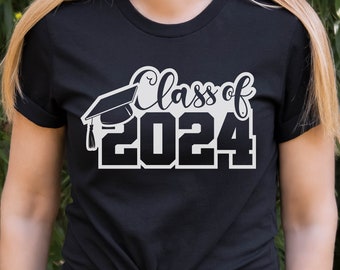 Class of 2024 SVG - 2024 Graduation PNG, 2025 Senior Svg Class of 2025 T-shirt Design, Graduation 2024 Svg, Class 2026 Printable Sublimation