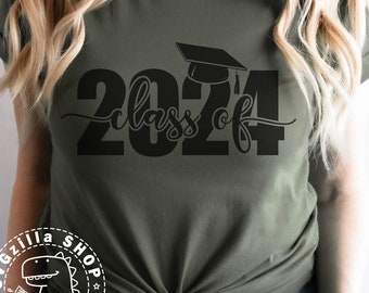 Class of 2024 SVG - 2024 Graduation PNG, 2024 Senior Svg Class of 2024 T-shirt Design, Graduation 2025 Svg, Class 2026 Printable Sublimation