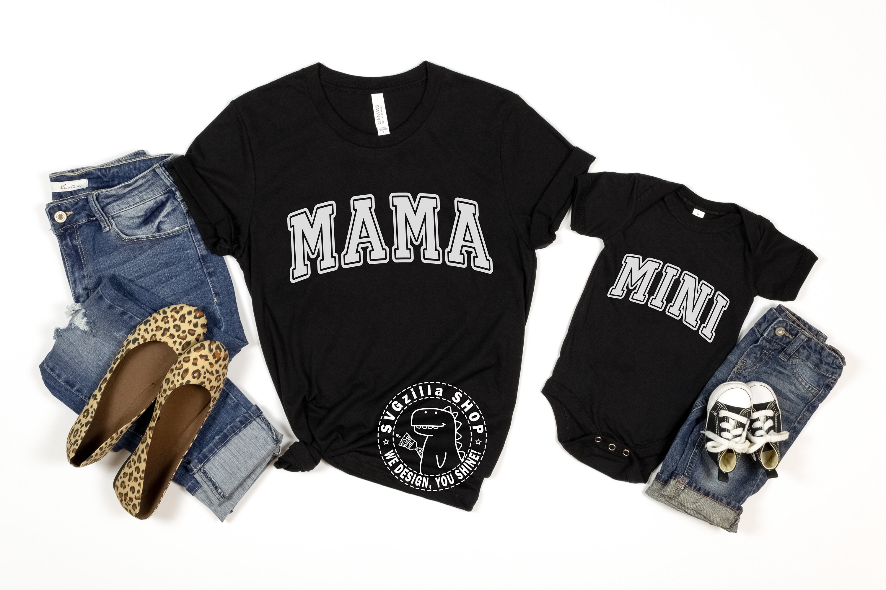 Mama Mini SVG Mama PNG, Mama Mini Svg Cut File for T-shirt, Varsity ...