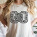 Go SVG Go Leopard Print SVG, Football Cut File for T-shirt, Cricut File ...