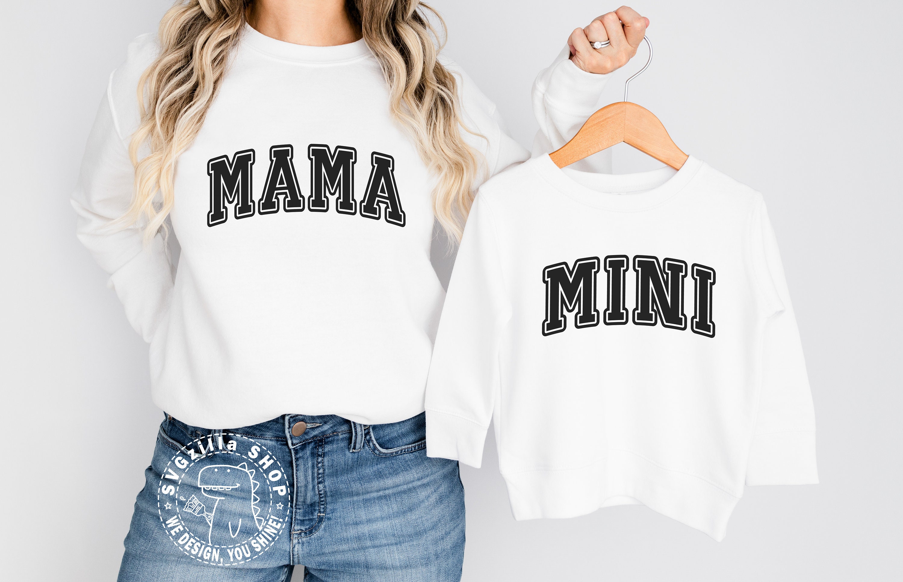 Mama Mini SVG Mama PNG, Mama Mini Svg Cut File for T-shirt, Varsity ...