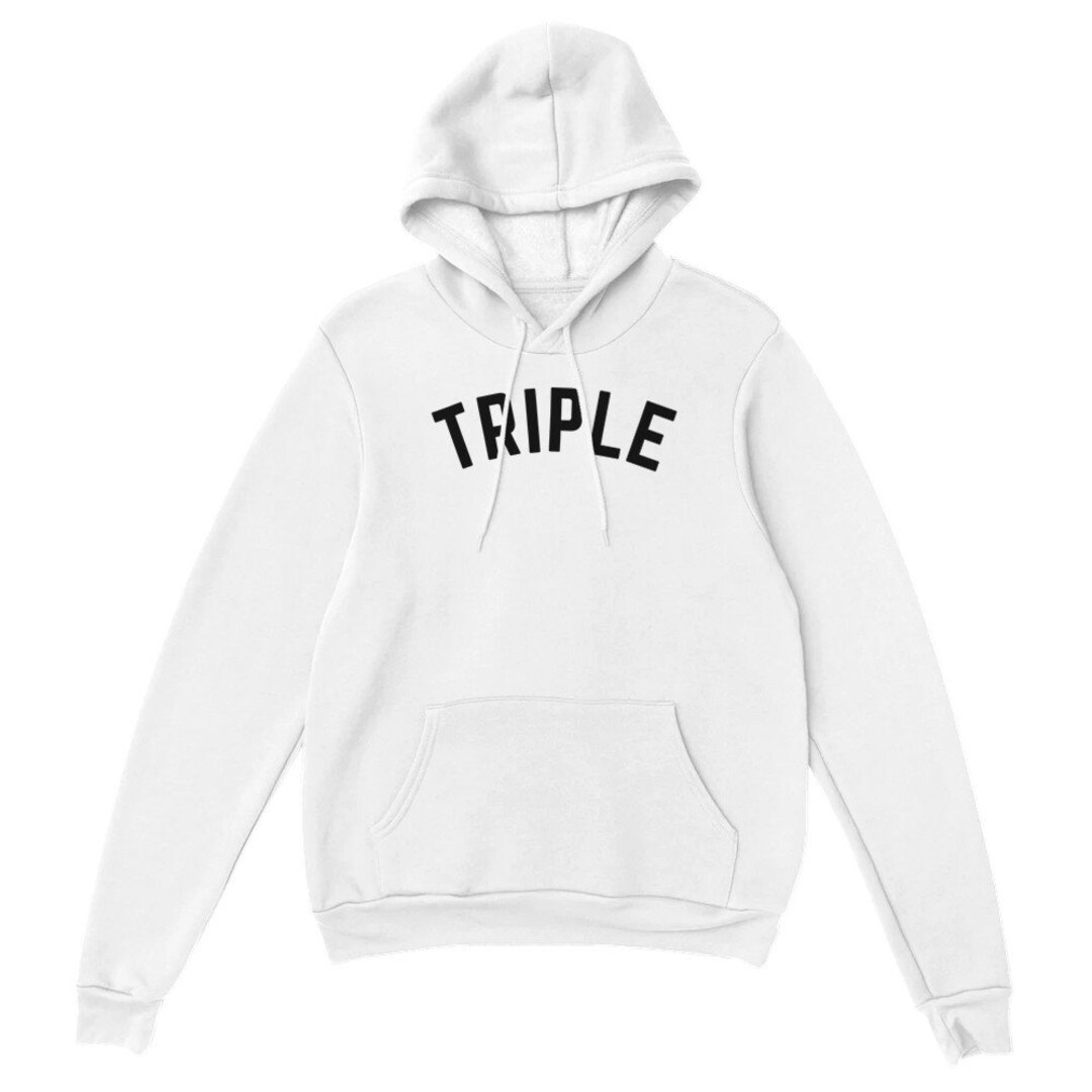 Triple Classic Rink Hoodie Etsy