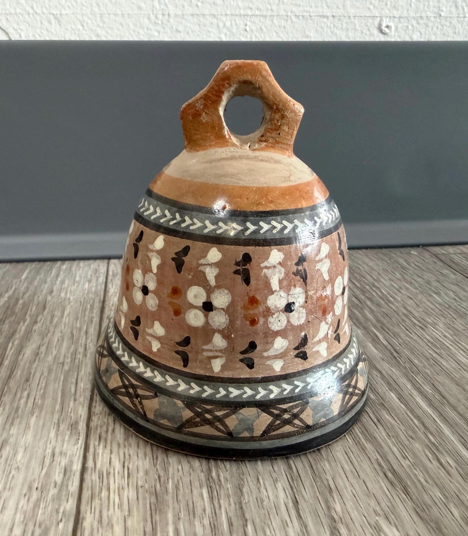工芸品 Bell Vintage Ceramic Bell - Etsy