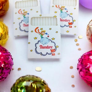 Saponette per Baby Shower, Mini Saponette per Ospiti, Bomboniere per la Prima Comunione, Bomboniere a tema Le petit prince / piccolo principe, festa